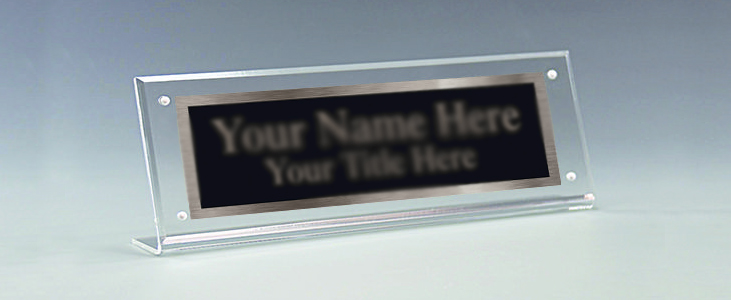 Acrylic Nameplate