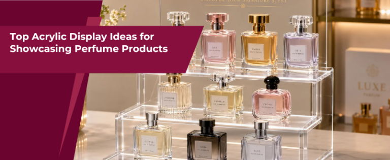 Top Acrylic Display Ideas for Showcasing Perfume Products