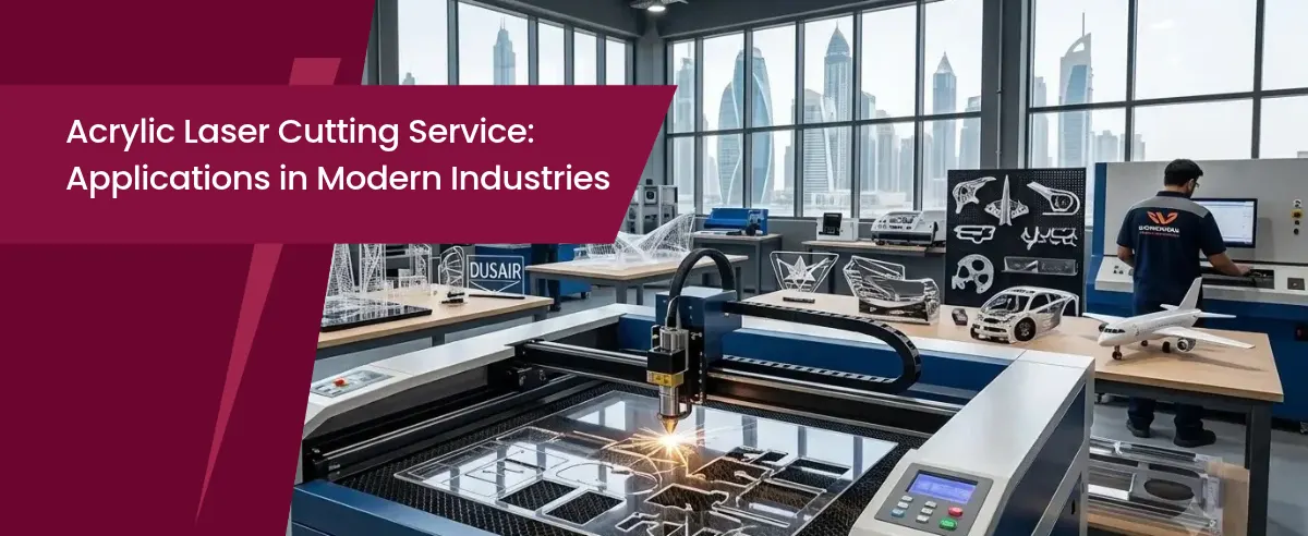 Acrylic Laser Cutting Service in Dubai: Applications in Modern Industries